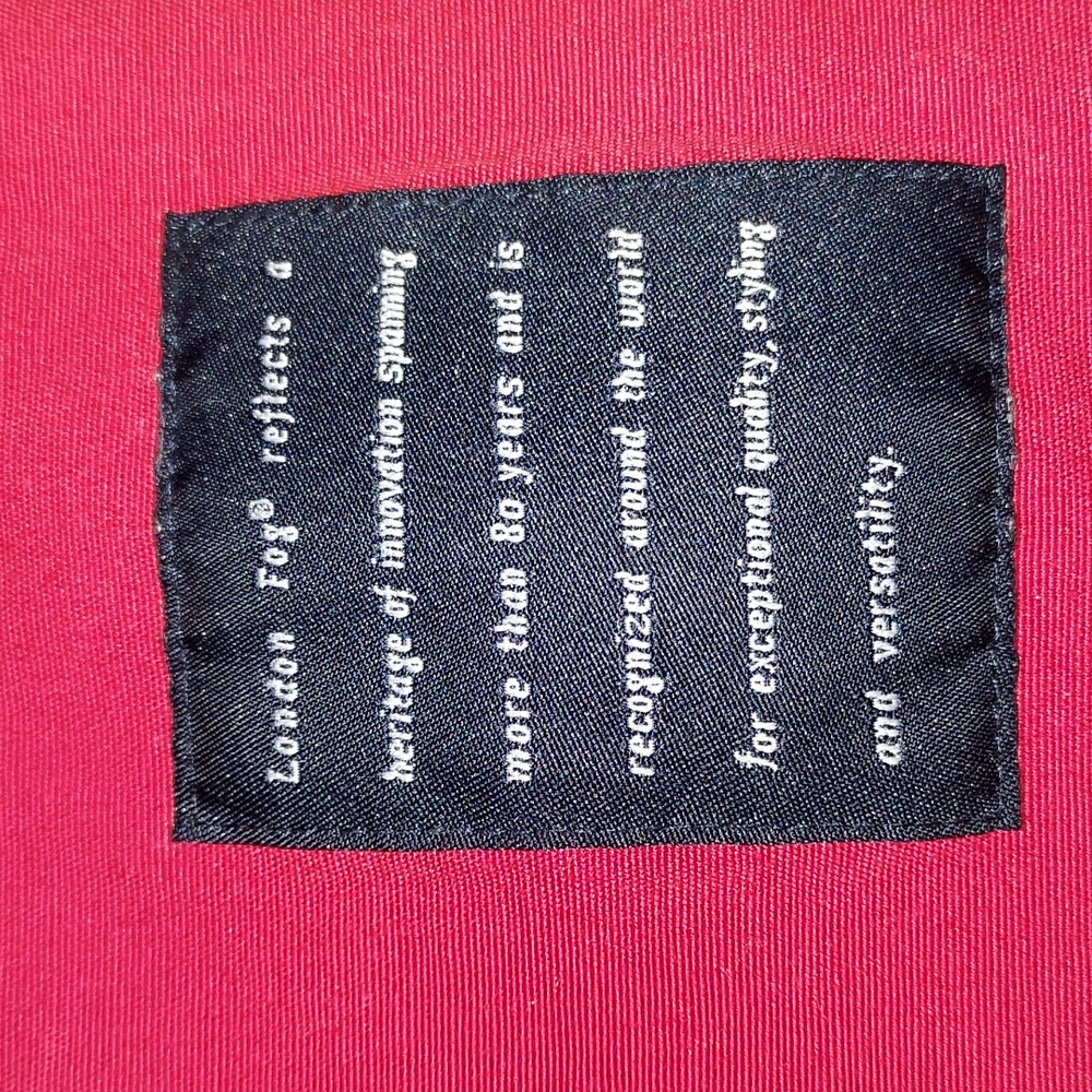 London Fog Coat Jacket Vintage - Picture 9 of 10